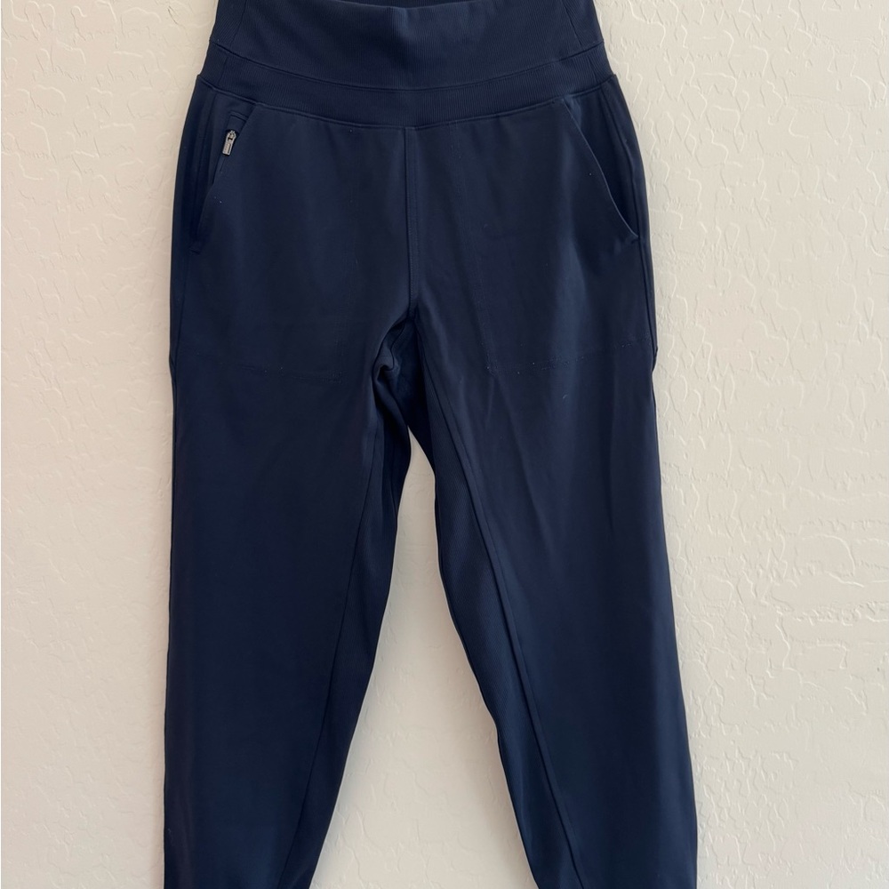 Athleta Navy Blue Track Joggers